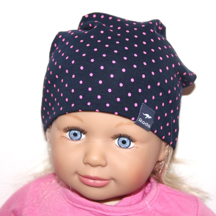 Prechodná čiapka LEO Dots Blue Prechodná čiapka LEO Dots Blue