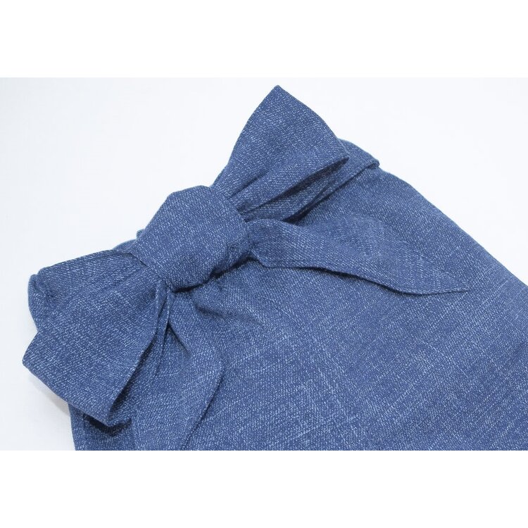 Nohavice dievčenské s mašľou Jeans Nohavice dievčenské s mašľou Jeans