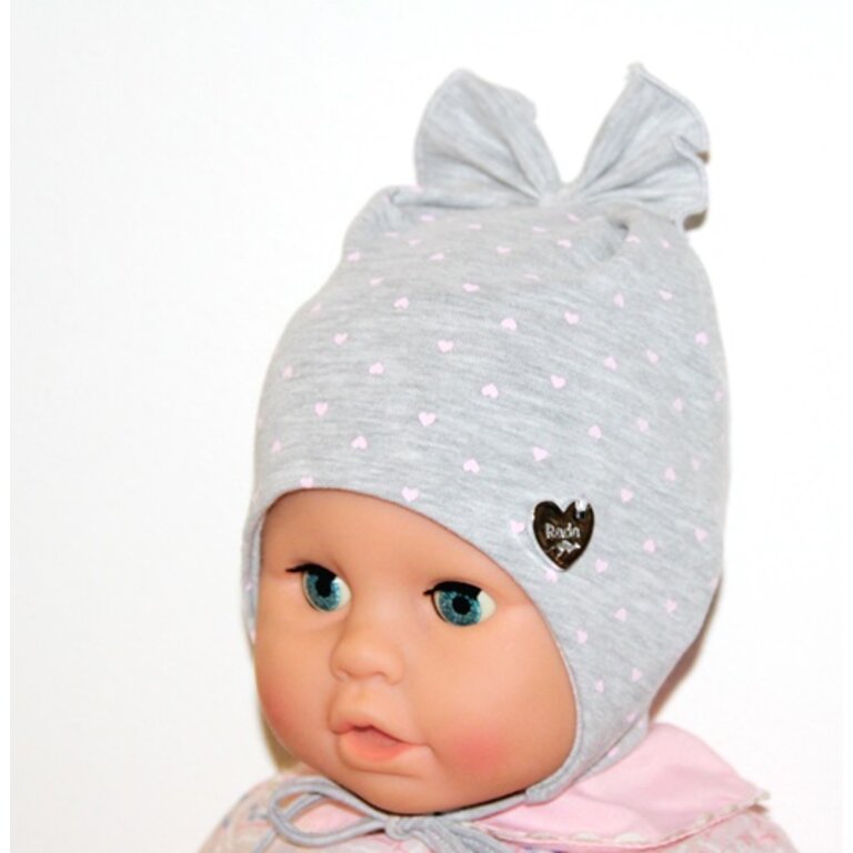 Kojenecká čiapka Tina Heart Kojenecká čiapka Tina Heart