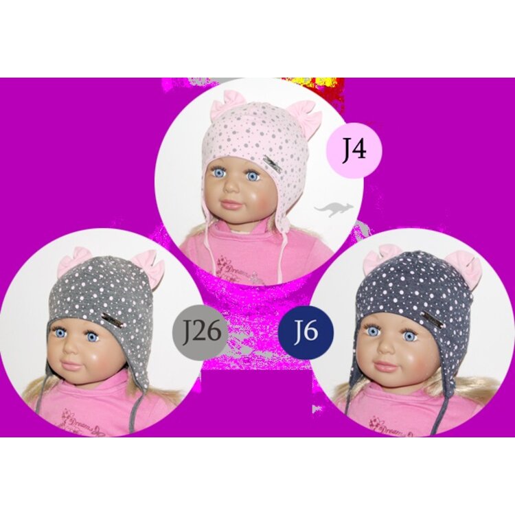 Prechodná čiapka Julka Dots Prechodná čiapka Julka Dots