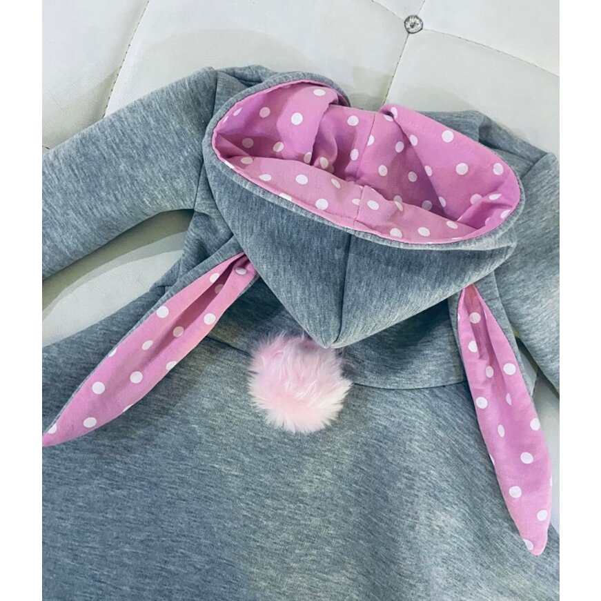 Prechodný Kabátik Sweet Bunny Dots Prechodný Kabátik Sweet Bunny Dots