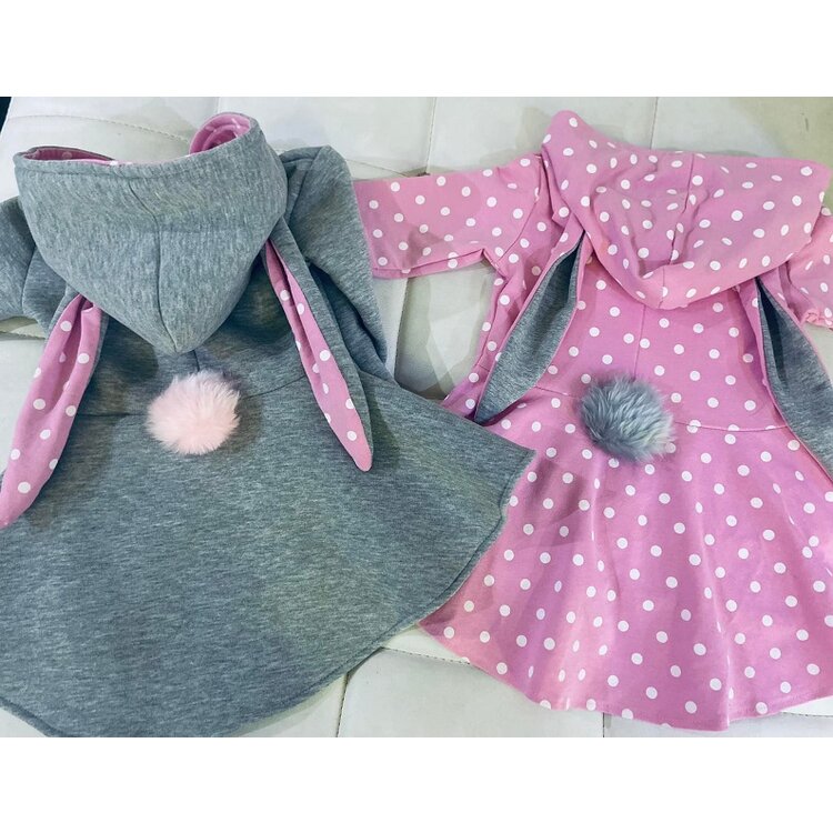 Prechodný Kabátik Sweet Bunny Dots Prechodný Kabátik Sweet Bunny Dots