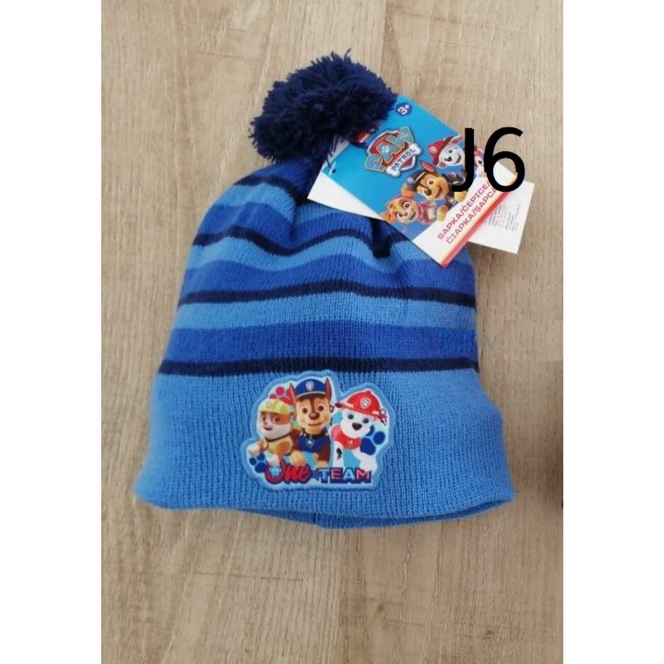 Chlapčenská čiapka s brmbolcom "Paw Patrol" Chlapčenská čiapka s brmbolcom "Paw Patrol"