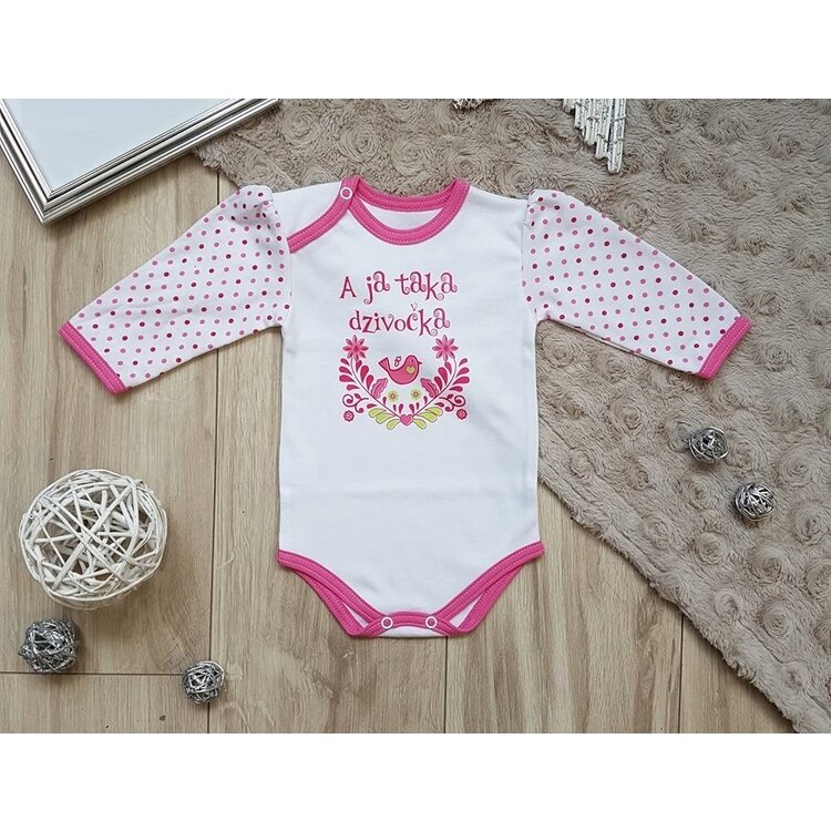Detské body Dzivočka Pink Detské body Dzivočka Pink