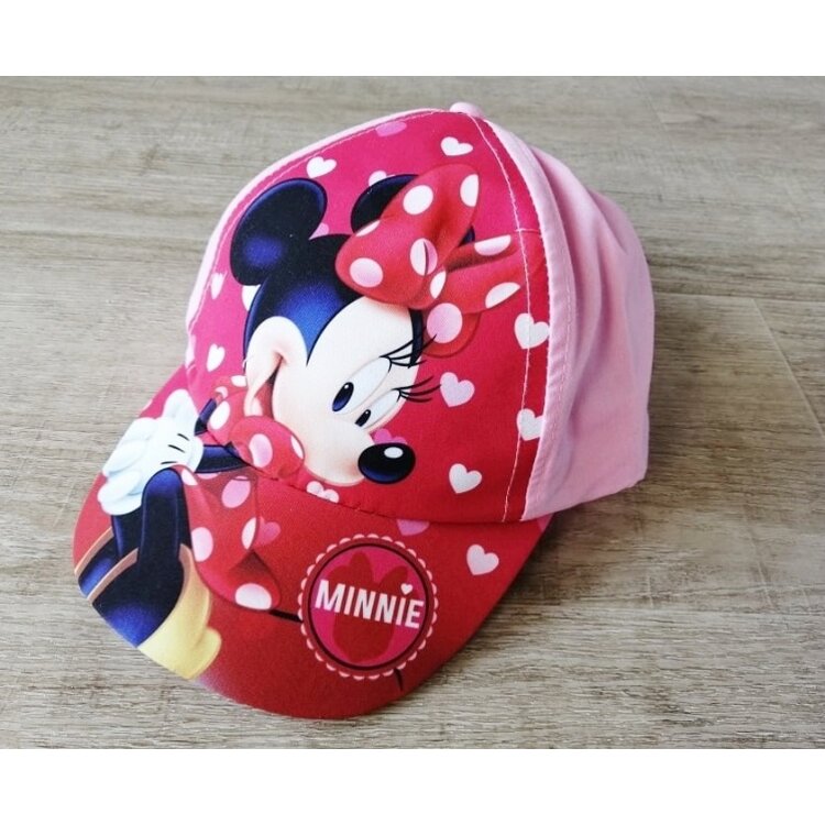 Letná šiltovka Minnie Pink