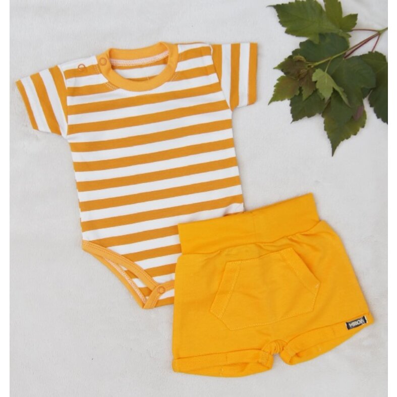 Body kr. rukáv SUMMER Yellow 