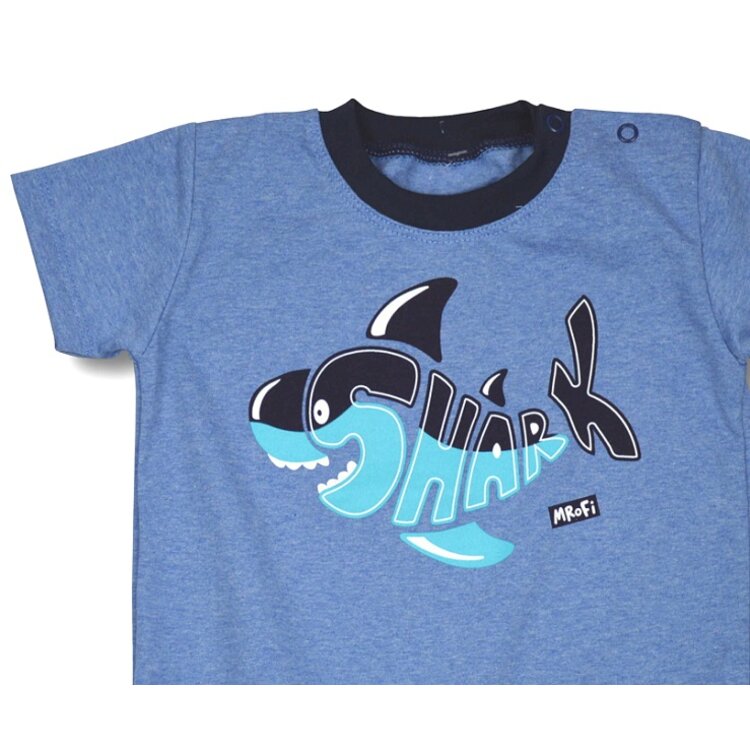 Krátke tričko pre chlapca Shark 