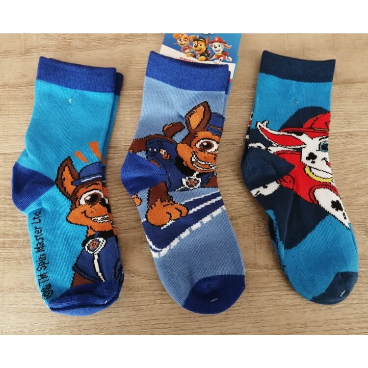 Detské ponožky Paw Patrol HERO 3 PACK Detské ponožky Paw Patrol HERO 3 PACK
