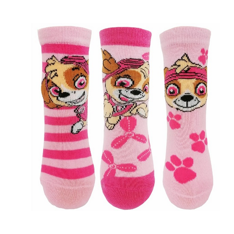 Detské ponožky Paw Patrol GIRL 3 PACK