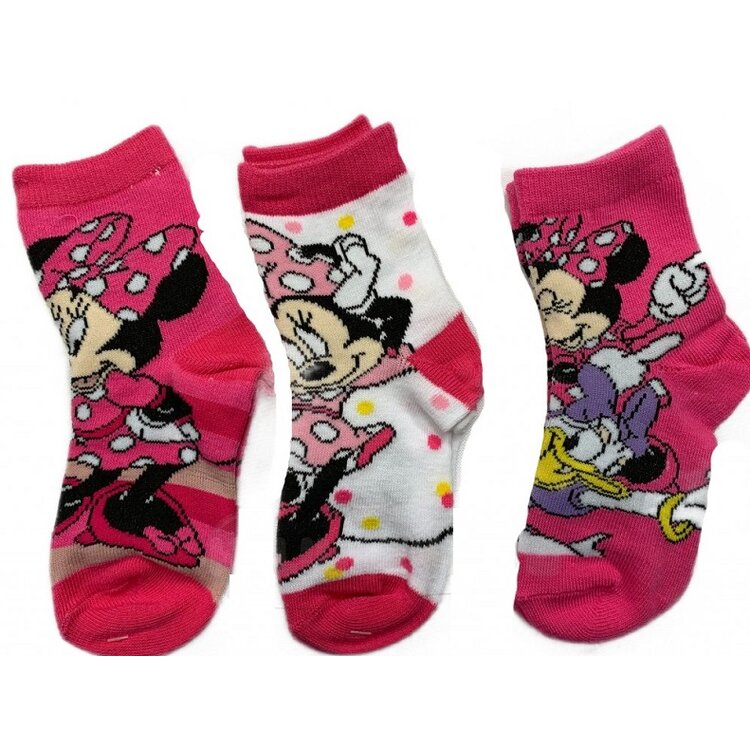 Detské ponožky Minnie 3 PACK