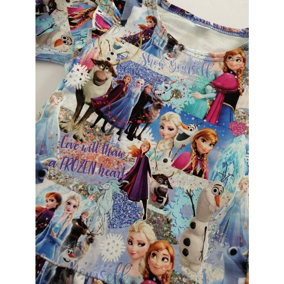 ŠATY pre dievčatá Frozen Hearts ŠATY pre dievčatá Frozen Hearts