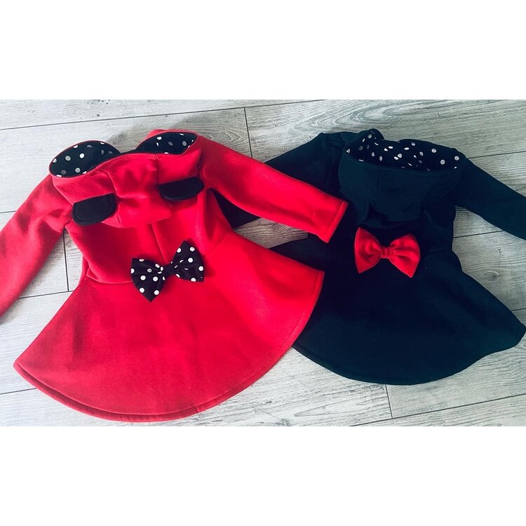 Dievčenský Kabátik Miky RED Dievčenský Kabátik Miky RED