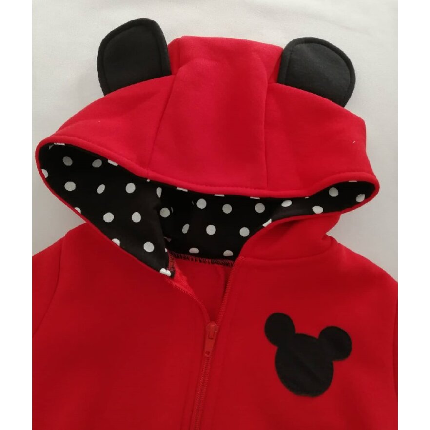 Dievčenský Kabátik Miky RED Dievčenský Kabátik Miky RED