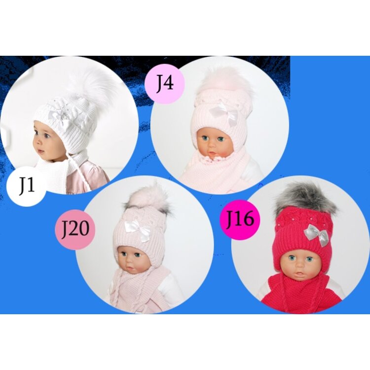 AJS Zimná čiapka a šál Diana AJS Zimná čiapka a šál Diana
