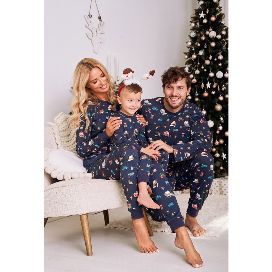 Chlapčenské vianočné pyžamo Mikolaj