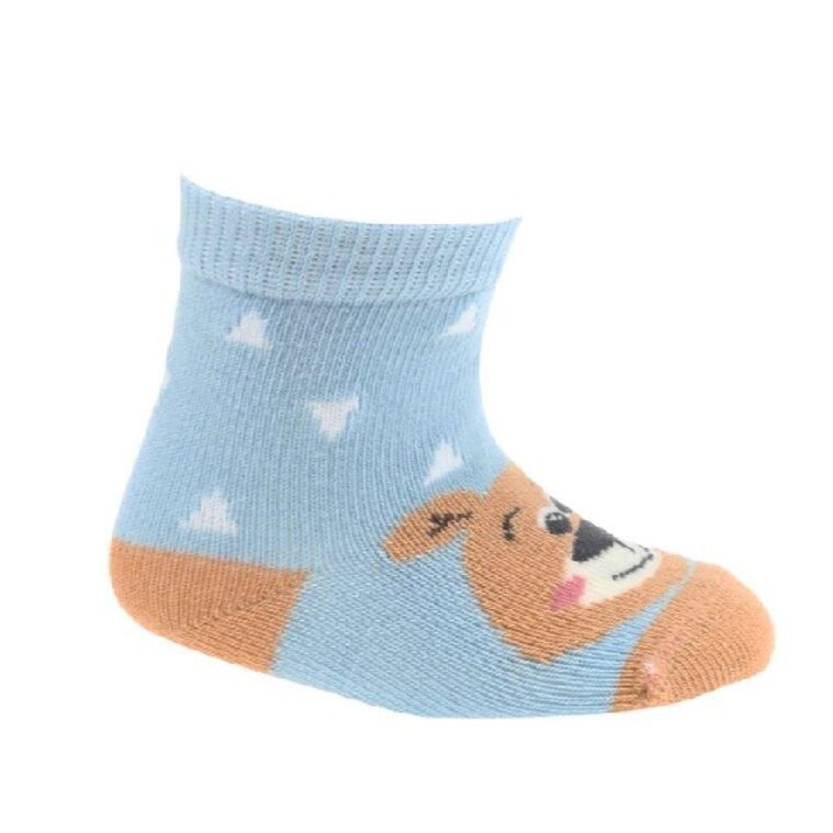 Baby ponožky Teddy Blue Baby ponožky Teddy Blue