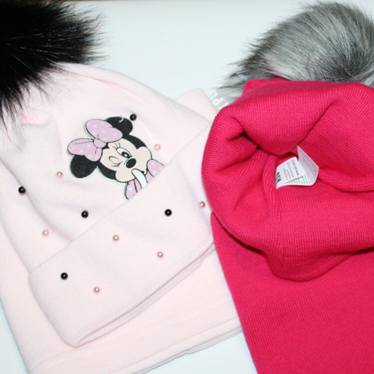 Zimná čiapka AJS a tunel Minnie Zimná čiapka AJS a tunel Minnie