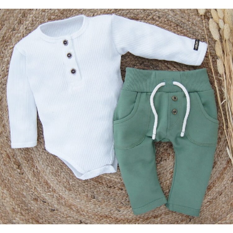 BODY pre bábätko Polo White BODY pre bábätko Polo White
