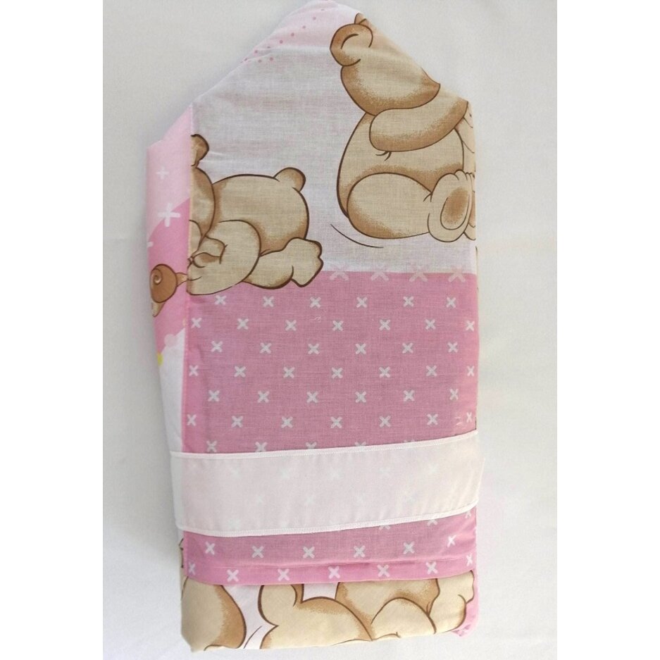 Zavinovačka s kokosovou výplňou a viazaním Bear Pink Zavinovačka s kokosovou výplňou a viazaním Bear Pink