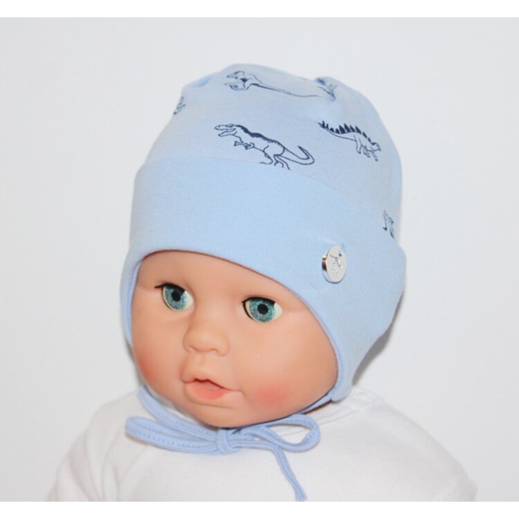 Čiapka pre bábätko KID Dino Blue Čiapka pre bábätko KID Dino Blue