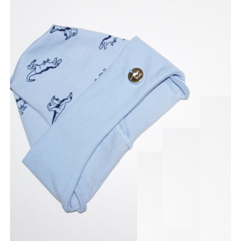 Čiapka pre bábätko KID Dino Blue Čiapka pre bábätko KID Dino Blue
