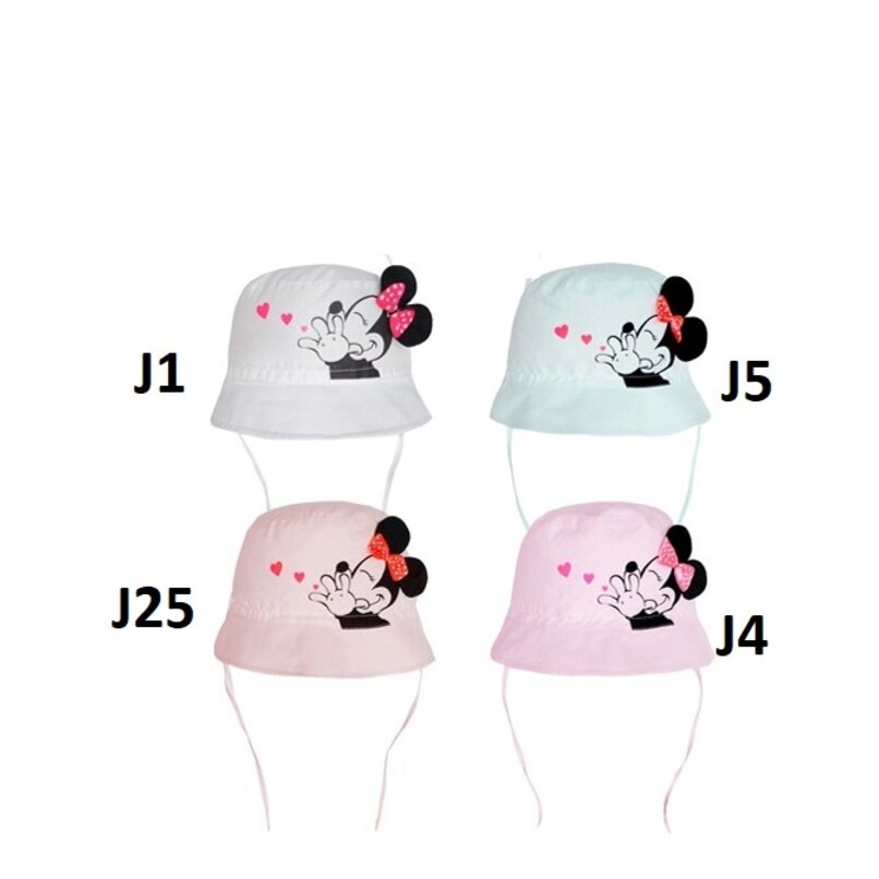 Klobúk pre dievča Minnie Marhuľkový Klobúk pre dievča Minnie Marhuľkový