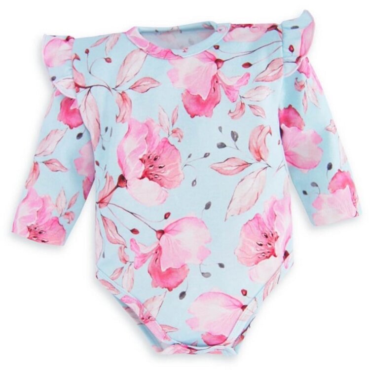 Kojenecké body pre dievčatko Flowers Liduška Kojenecké body pre dievčatko Flowers Liduška