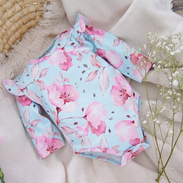 Kojenecké body pre dievčatko Flowers Liduška Kojenecké body pre dievčatko Flowers Liduška