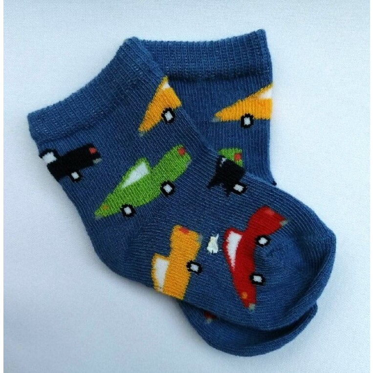 Kojenecké ponožky pre chlapca Autá