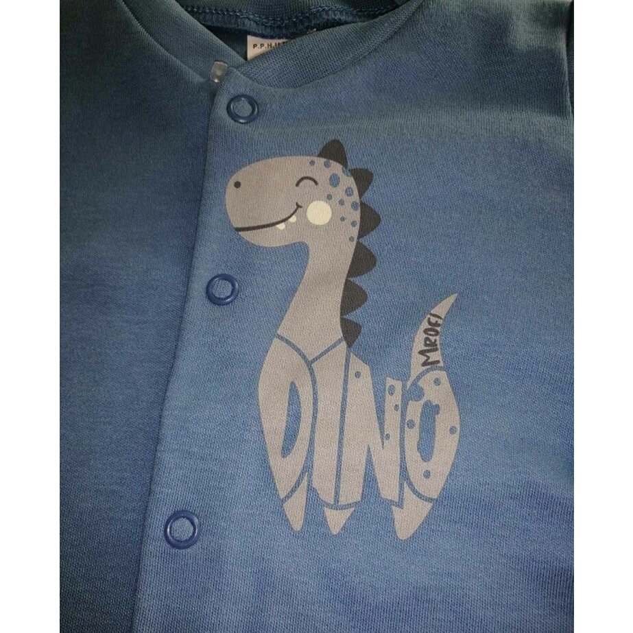 Dojčenský overal Dino Blue