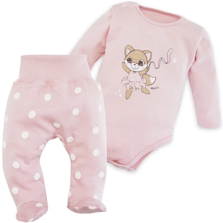 Kojenecké Body a Polodupačky Líška Duff Pink Kojenecké Body a Polodupačky Líška Duff Pink