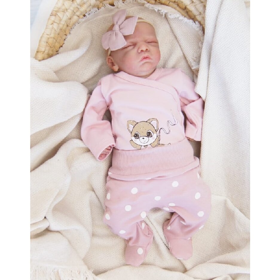 Kojenecké Body a Polodupačky Líška Duff Pink Kojenecké Body a Polodupačky Líška Duff Pink