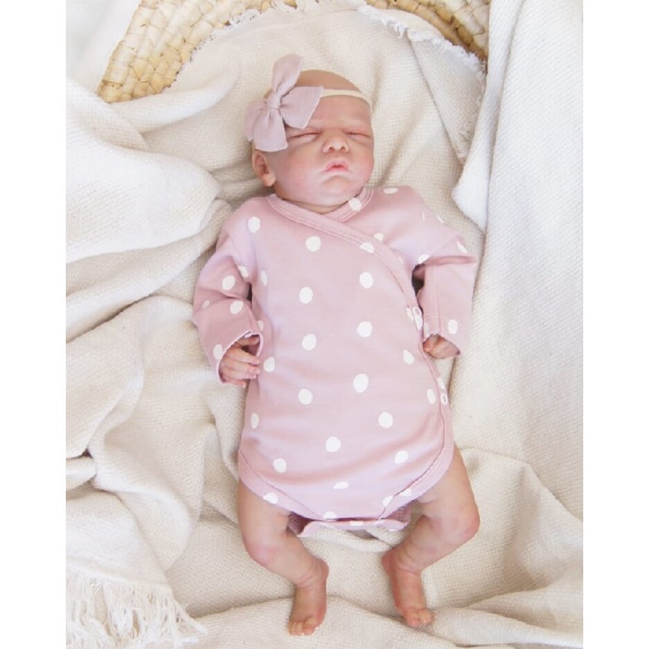 Kojenecké body dlhý rukáv Dots Duff Pink Kojenecké body dlhý rukáv Dots Duff Pink