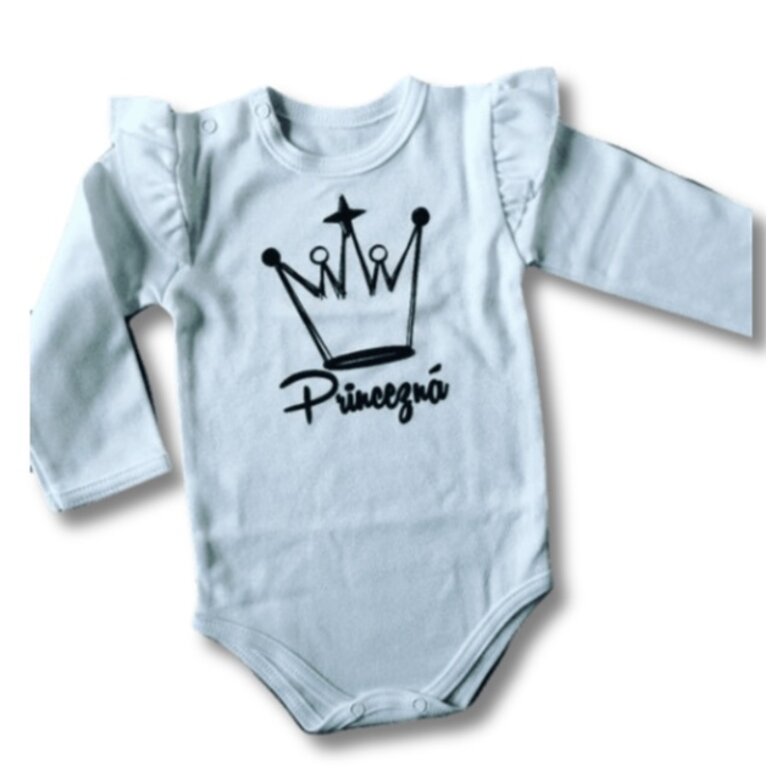 BODY nápisové Princezná White BODY nápisové Princezná White