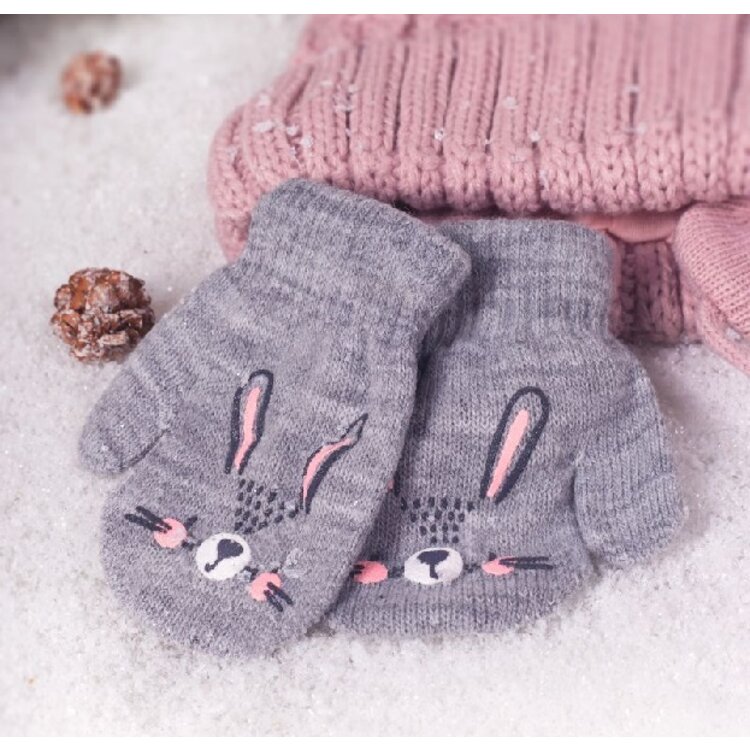 Zimné rukavičky Bunny 12 cm