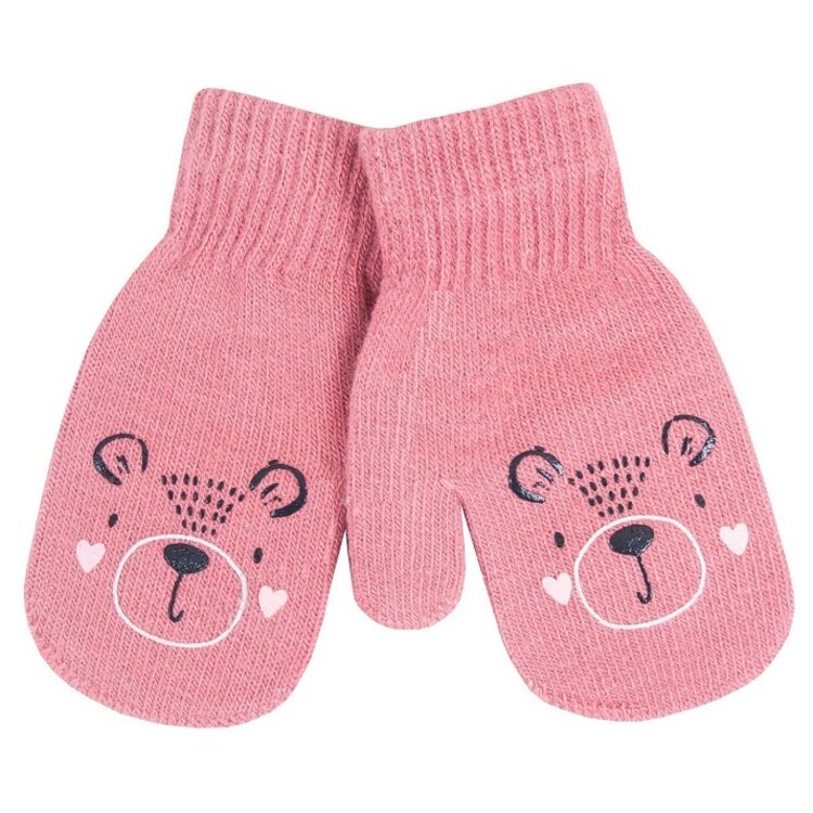 Zimné rukavičky Bear Duff Pink 12 cm