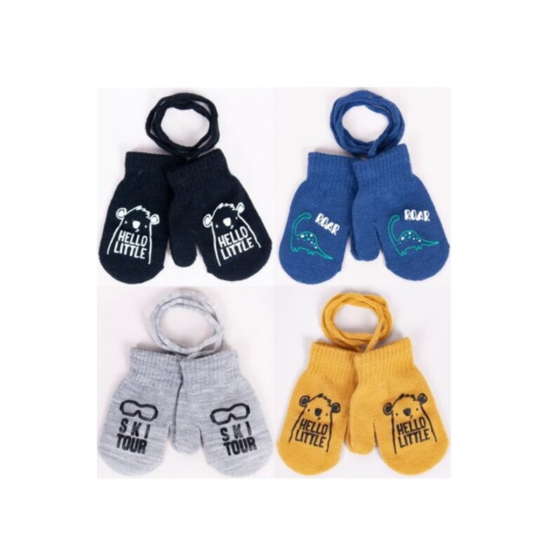 Zimné rukavičky Dino ROAR 12 cm Zimné rukavičky Dino ROAR 12 cm