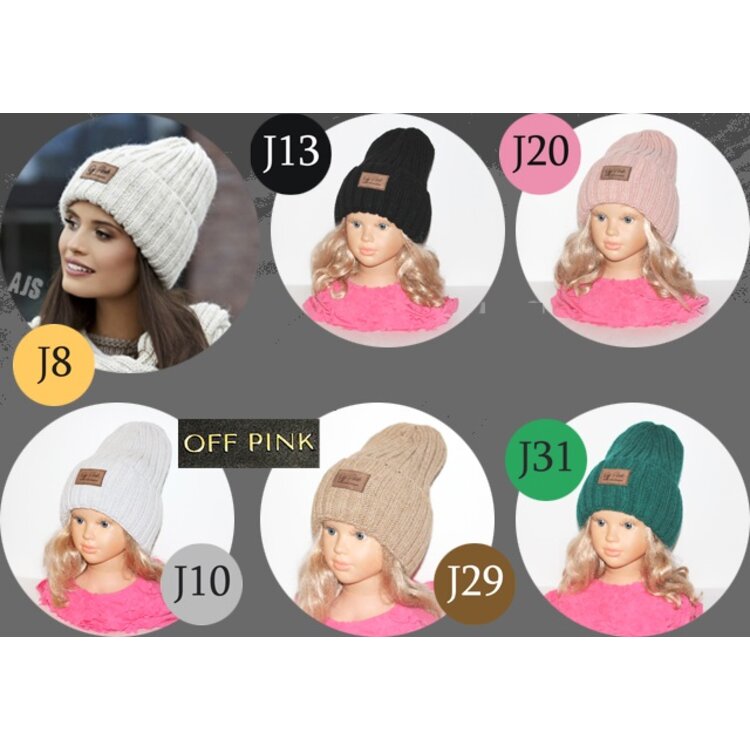 Dámska zimná čiapka OFF Pink Cyntia Dámska zimná čiapka OFF Pink Cyntia