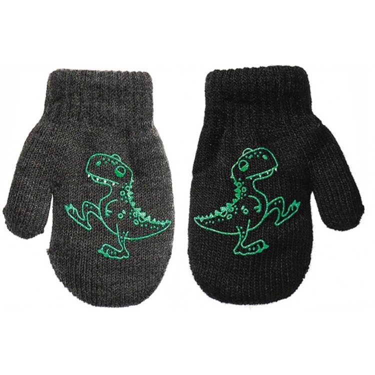 Zimné rukavice Podšité  DINO 12cm