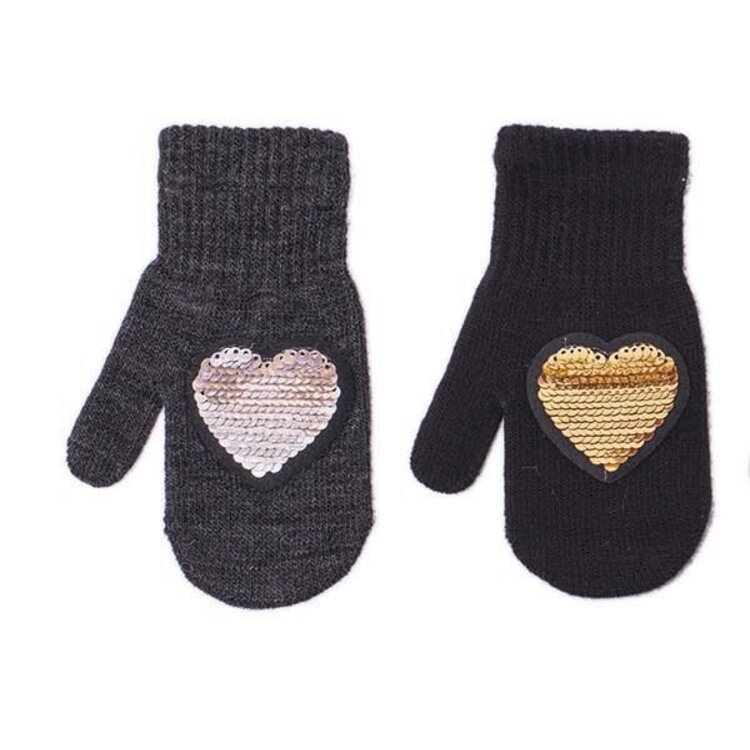 Dievčenské rukavice SRDCE 15 cm Dievčenské rukavice SRDCE 15 cm