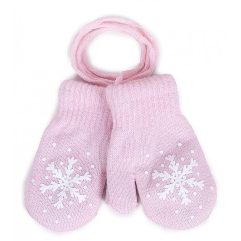 Rukavice detské zateplené Vločka 14cm Rukavice detské zateplené Vločka 14cm