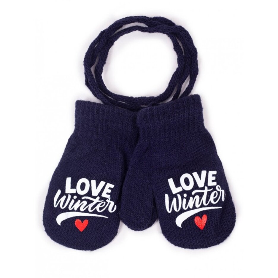 Zimné rukavičky Love Winter 10 cm