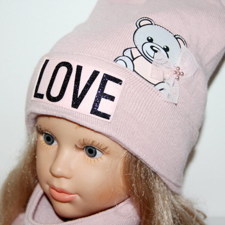 AJS Zimný komplet Teddy LOVE AJS Zimný komplet Teddy LOVE