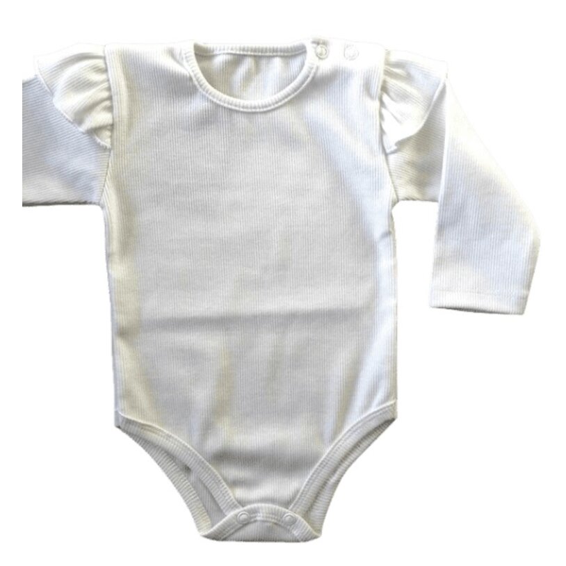 Kojenecké body vrúbkované dlhý rukáv Julia Kojenecké body vrúbkované dlhý rukáv Julia