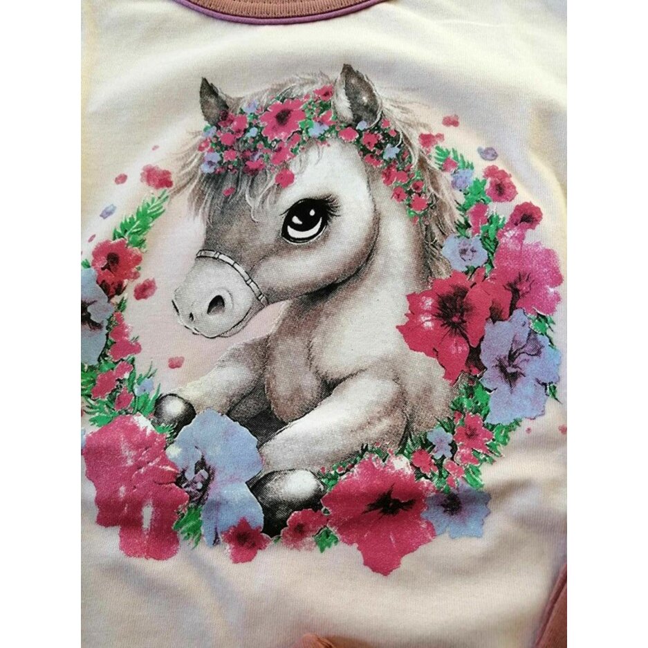Dievčenské pyžamo Horse Duff Pink