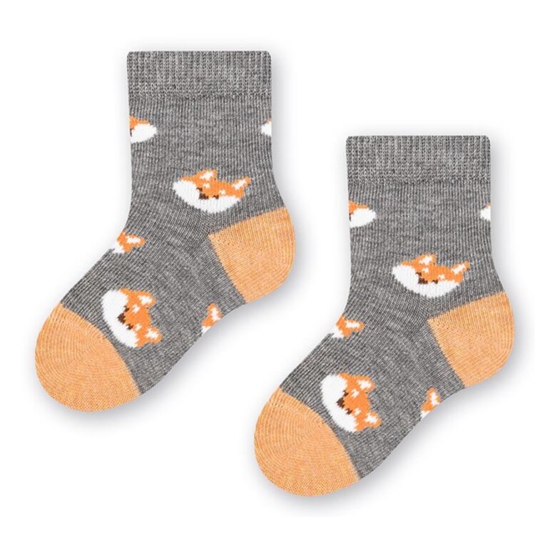 Ponožky pre bábätko Fox Grey Ponožky pre bábätko Fox Grey