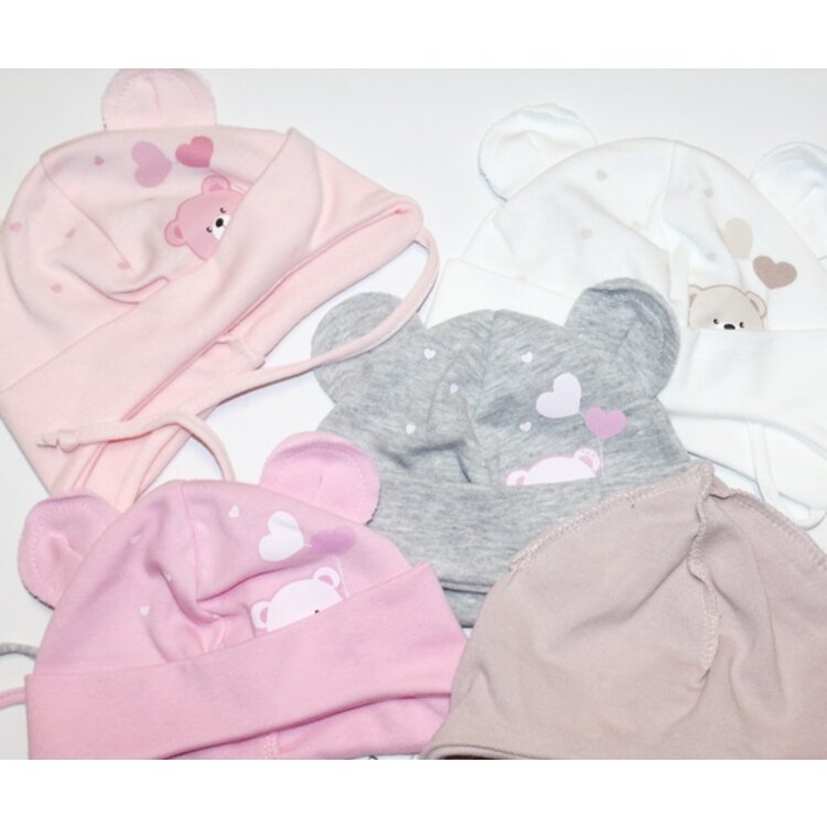 Dievčenská prechodná čiapka Sweet Teddy Dievčenská prechodná čiapka Sweet Teddy