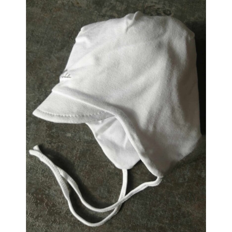 Čiapka pre bábätko BOBIK White Čiapka pre bábätko BOBIK White