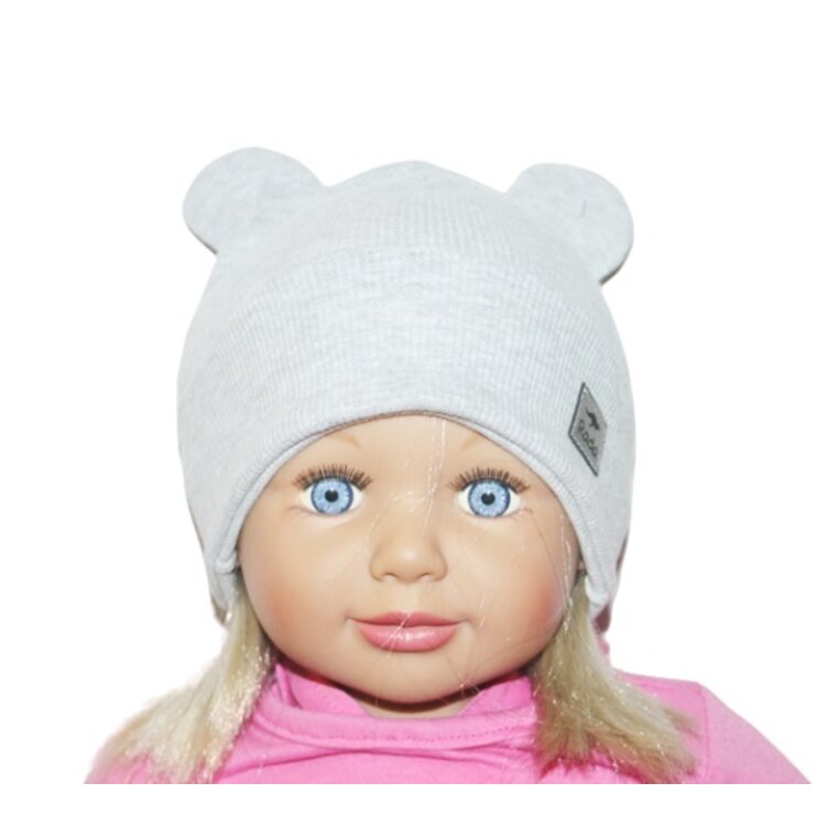 Rebrovaná čiapka Janka Grey Rebrovaná čiapka Janka Grey
