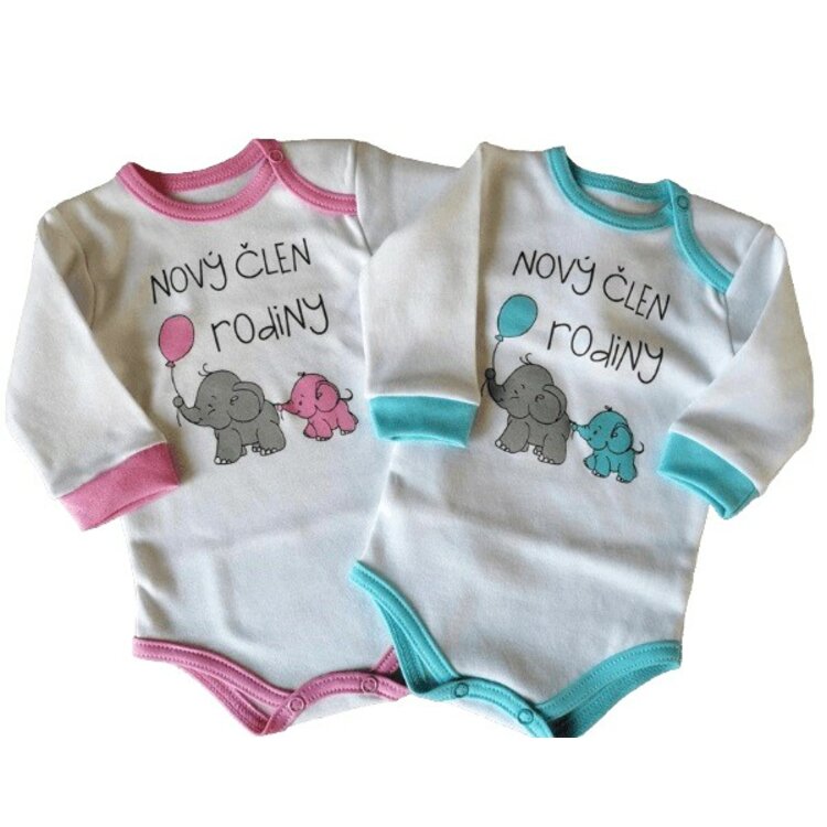 Detské BODY dl. rukáv Nový člen GIRL Detské BODY dl. rukáv Nový člen GIRL